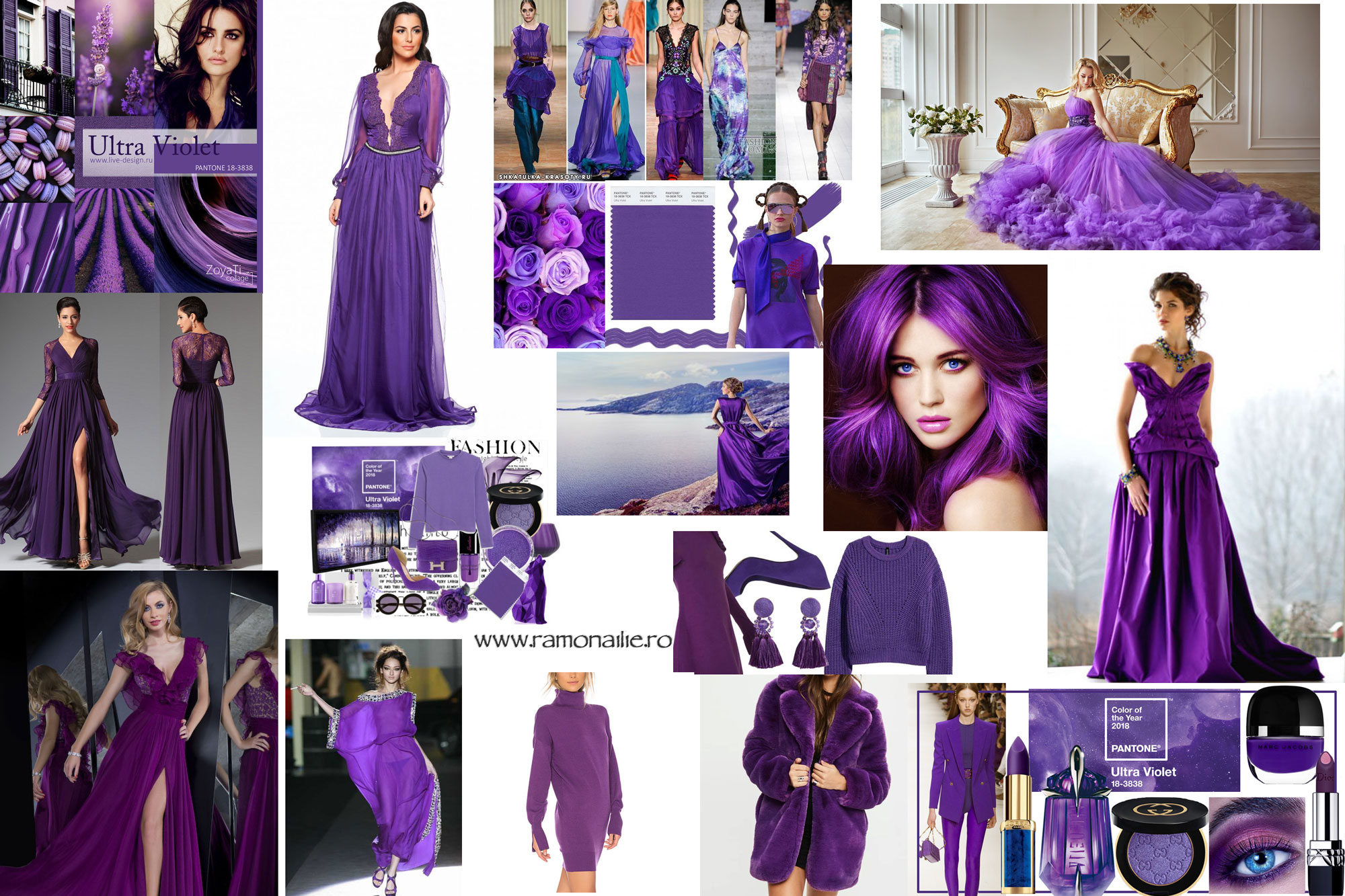 ultra violet culoarea anului 2018
